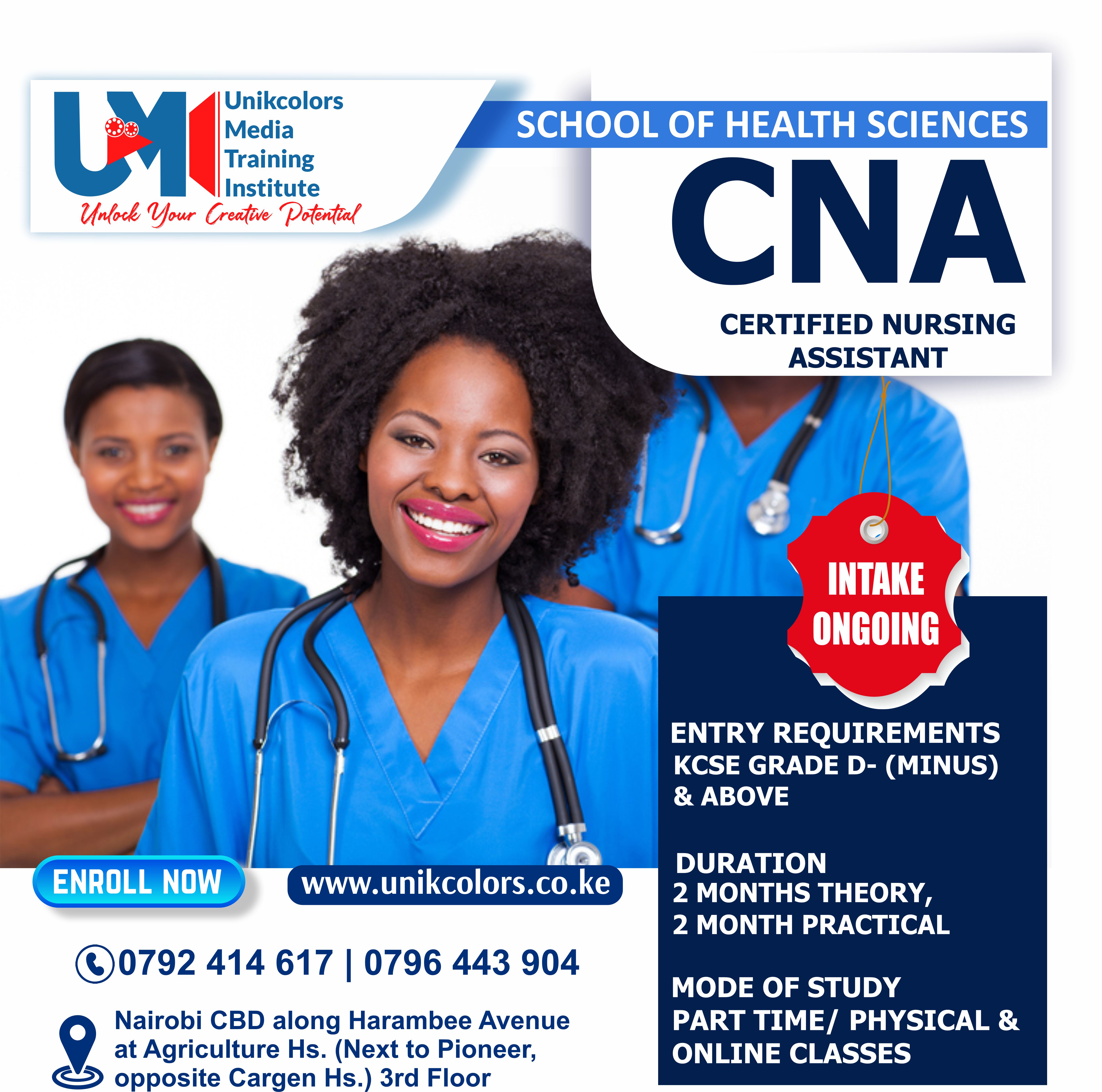 CERTIFIED NURSING ASSISTANT - CARE GIVER COURSE